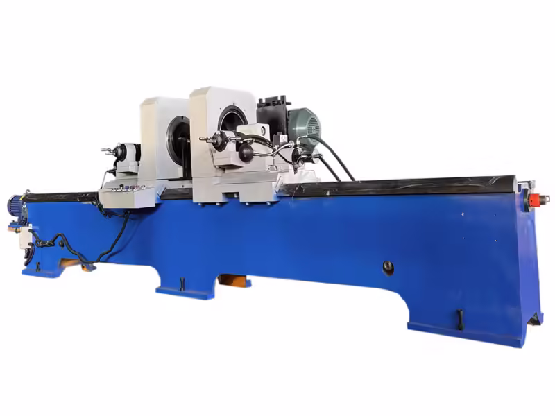 Automatic roller double end holes lathe